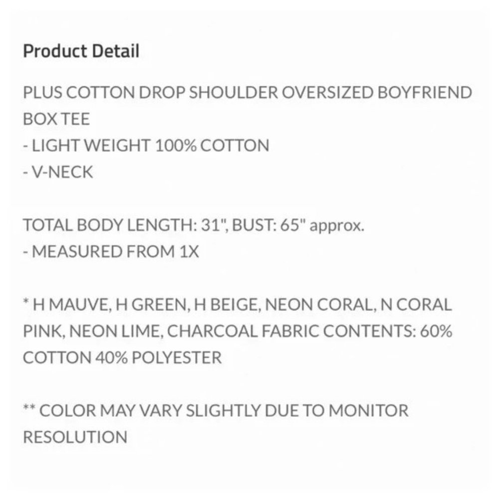 PLUS SIZE, desert rose V neck top - Picture 2 of 3